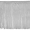 12" Chainette Fringe Trim, Polyester, Decorative, Versatile for Costumes